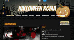 Desktop Screenshot of halloweenroma.it